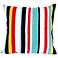 Visions III Riviera Stripes 20" Square Indoor-Outdoor Pillow