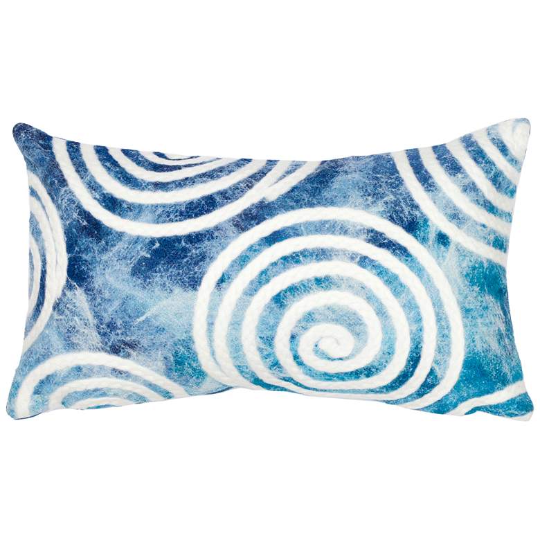 Image 1 Visions IV Curl Pillow Blue