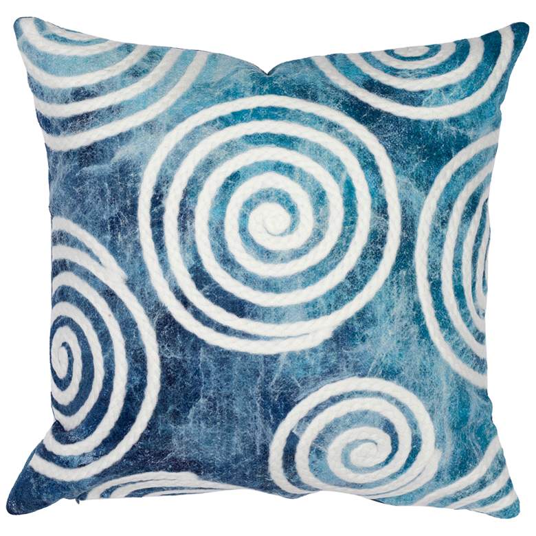 Image 1 Visions IV Curl Pillow Blue