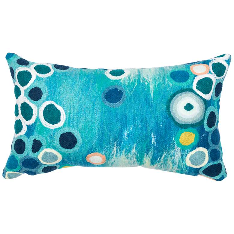 Image 1 Visions IV Sunken Treasure Pillow Aqua