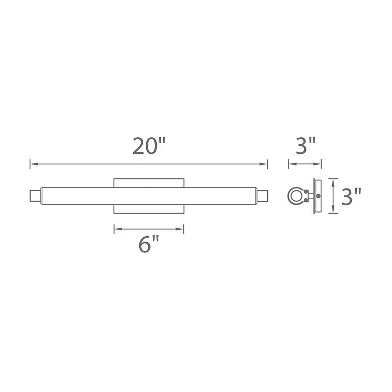 Image 5 Vista LED Linear Bath Bar more views