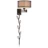 Vista Oil-Rubbed Bronze Plug-In Swing Arm Wall Lamp with Cord Cover