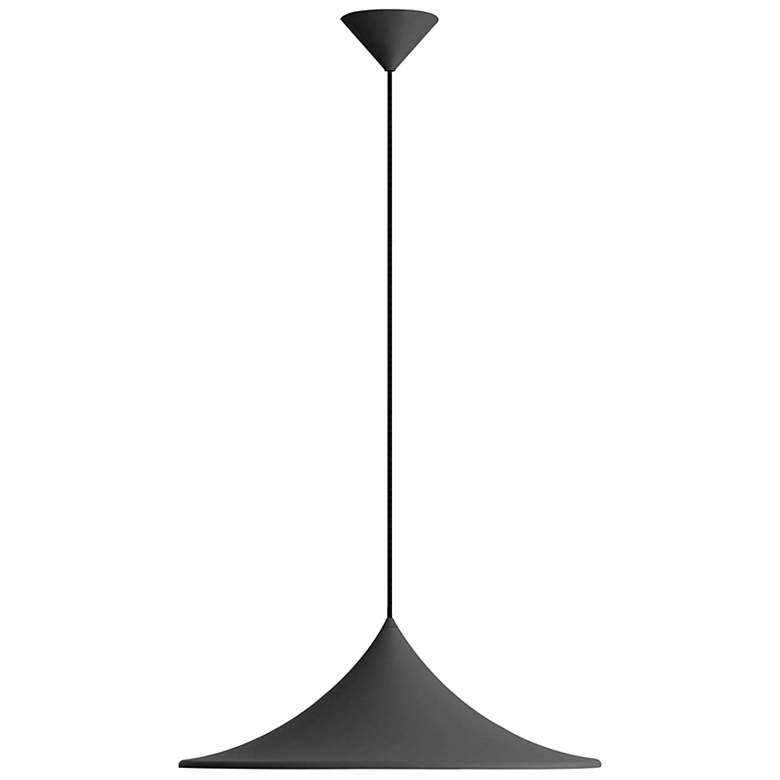 Image 1 Vistara 1-Light Pendant in Sand Black