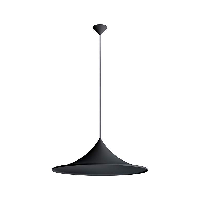 Image 3 Vistara 1-Light Pendant in Sand Black more views