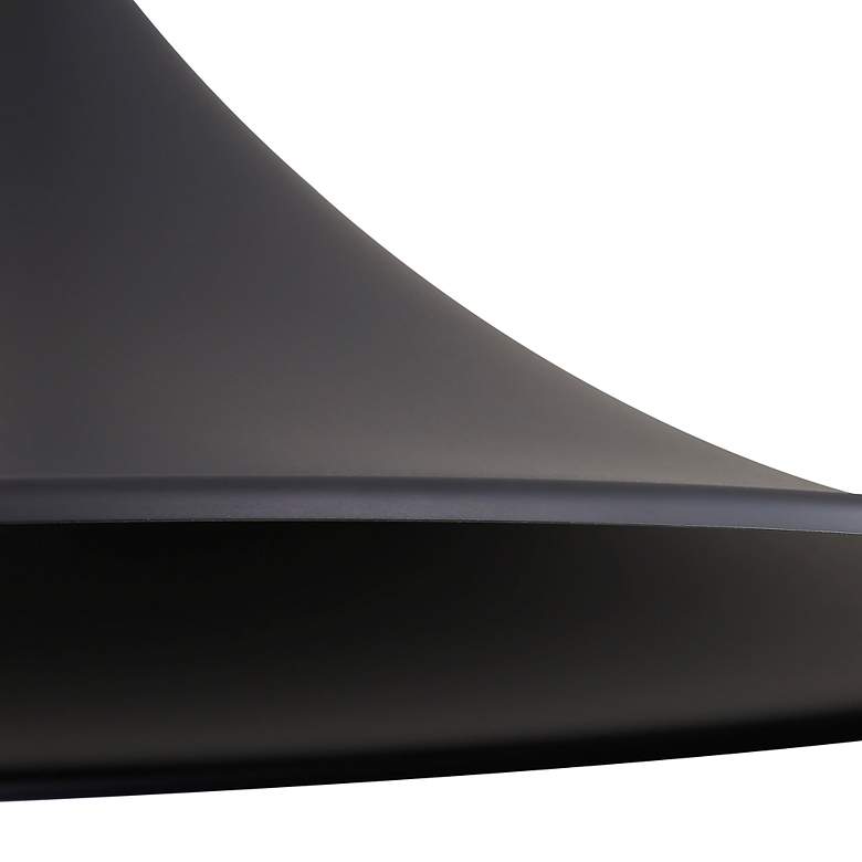 Image 7 Vistara 1-Light Pendant in Sand Black more views