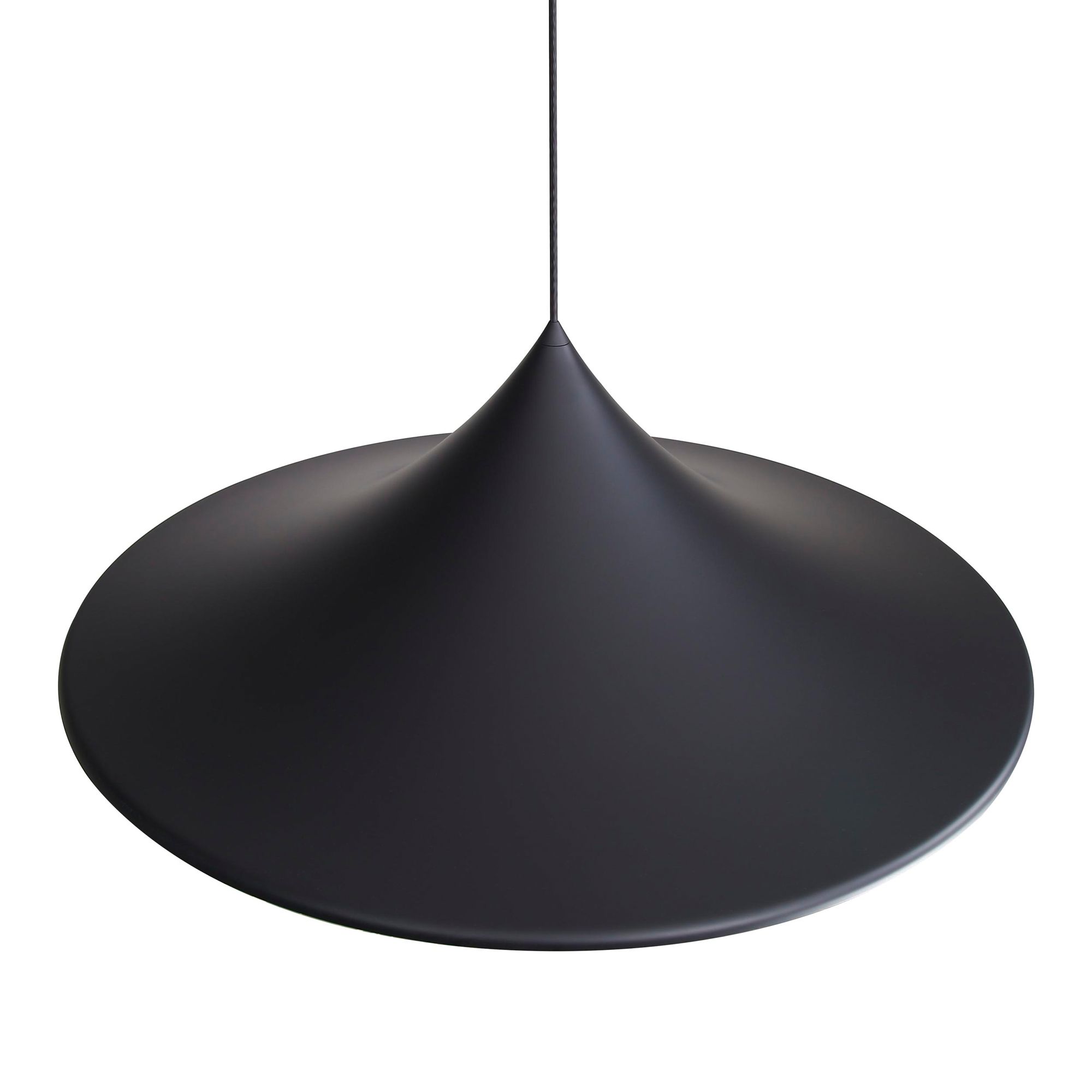Vistara 1-Light Pendant in Sand Black
