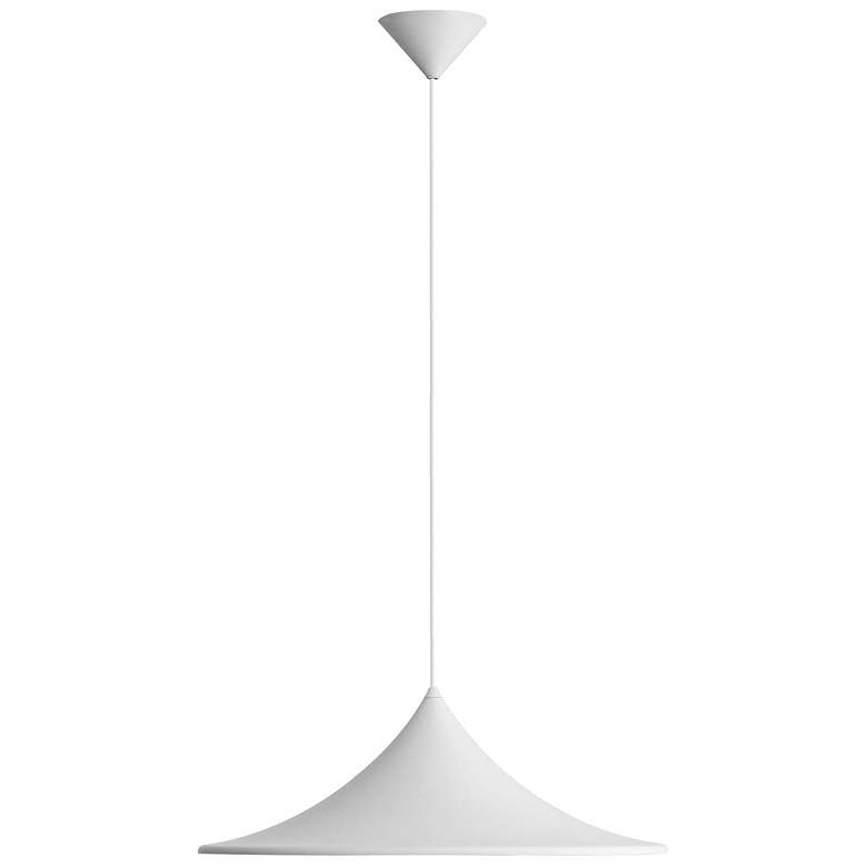 Image 1 Vistara 1-Light Pendant in Sand White