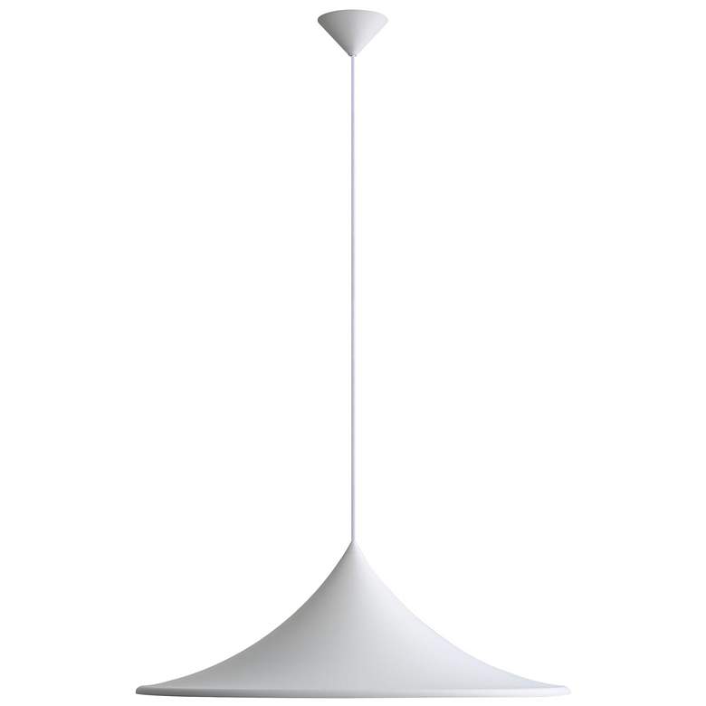 Image 1 Vistara 1-Light Pendant in Sand White