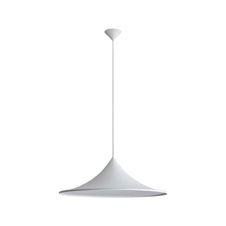 Image 2 Vistara 1-Light Pendant in Sand White more views