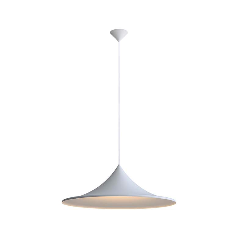 Image 4 Vistara 1-Light Pendant in Sand White more views