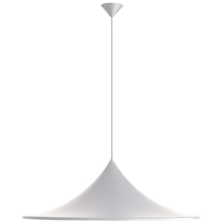 Image 1 Vistara 1-Light Pendant in Sand White
