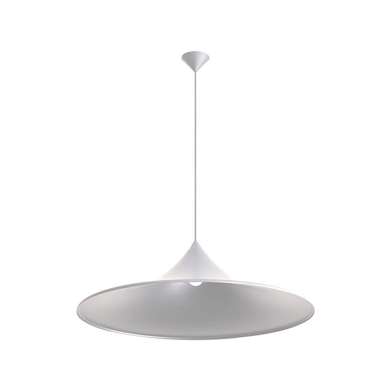 Image 2 Vistara 1-Light Pendant in Sand White more views