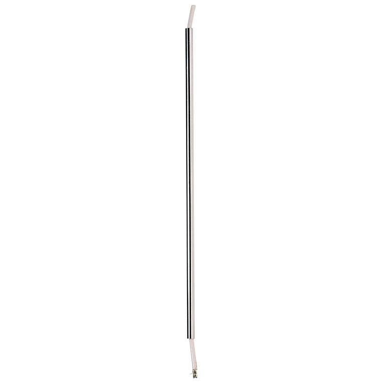 Image 1 Visual Comfort and Co. 96" Nickel MonoRail Power Extender
