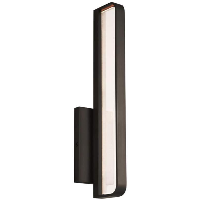 Image 1 Visual Comfort and Co. Banda 13 inch High Bronze LED Wall Sconce