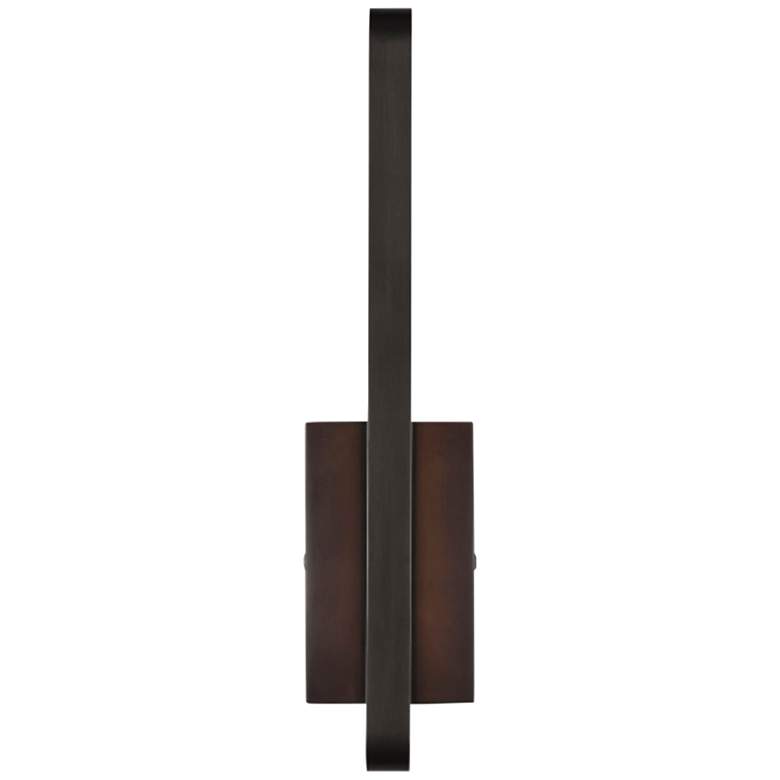 Image 3 Visual Comfort and Co. Banda 13" High Bronze LED Wall Sconce more views