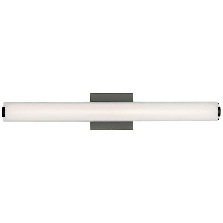 Image 1 Visual Comfort and Co. Finn 24"W Antique Bronze LED Bath Light