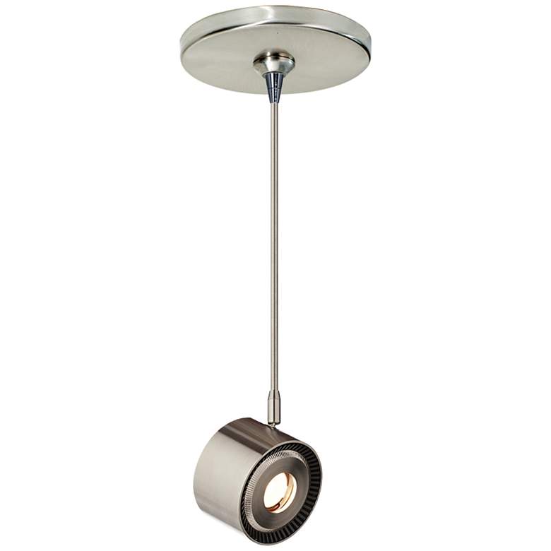 Image 1 Visual Comfort and Co. ISO 2 3/4"W Nickel LED Mini Pendant
