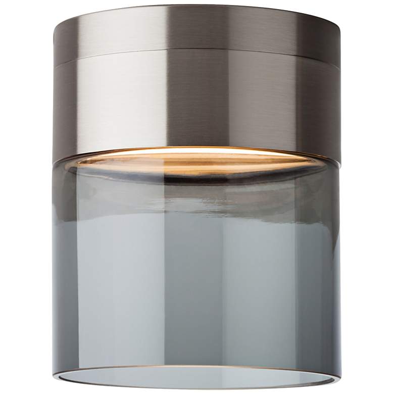 Image 2 Visual Comfort and Co. Manette 5"W Smoke LED Ceiling Light