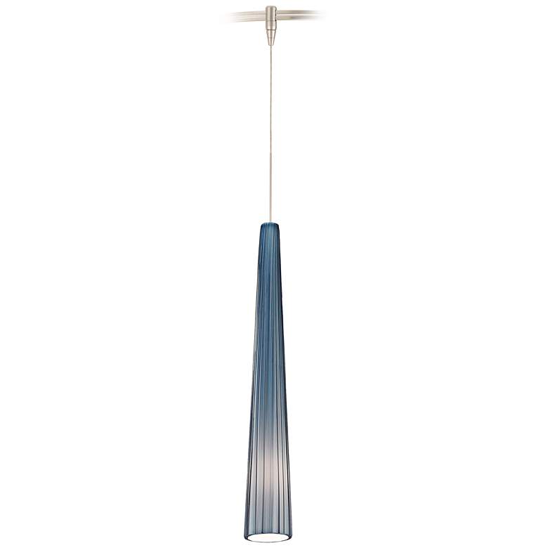 Image 1 Visual Comfort and Co. Zenith 3" Wide Satin Nickel Pendant