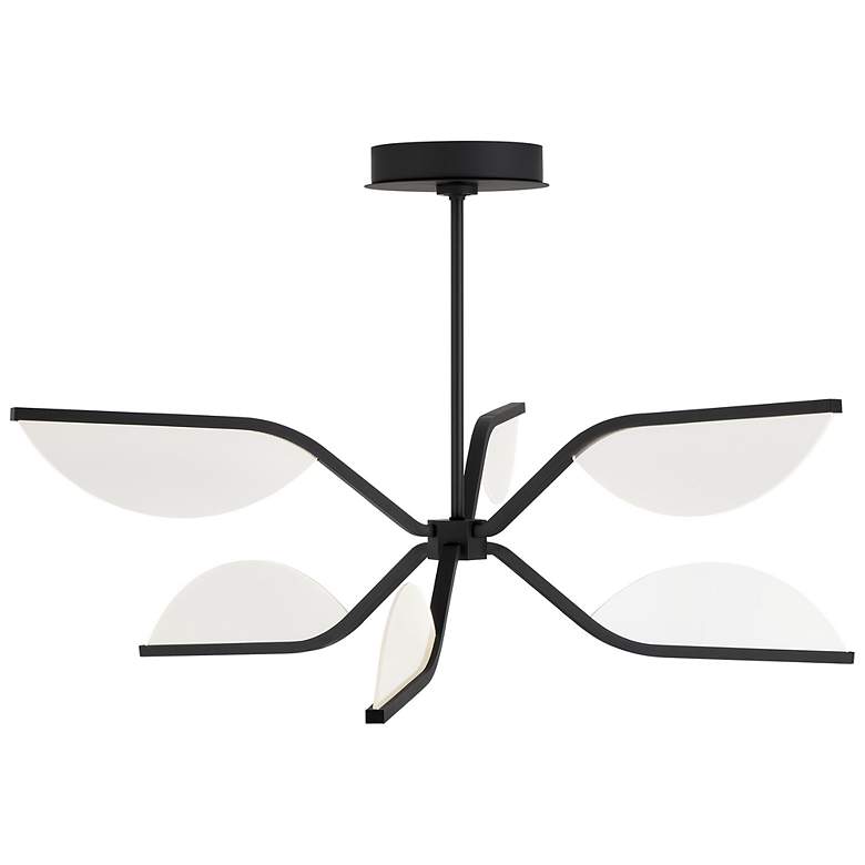 Image 2 Visual Comfort Belterra 34" Wide Black LED Chandelier