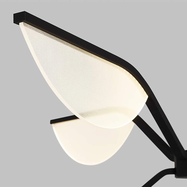 Image 6 Visual Comfort Belterra 34" Wide Black LED Chandelier more views