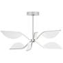1_Visual Comfort Belterra 34"W Polished Nickel LED Chandelier