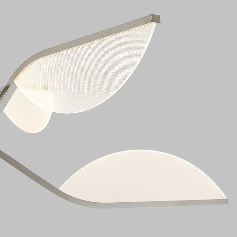 Image 3 Visual Comfort Belterra 34"W Polished Nickel LED Chandelier more views