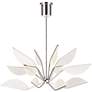 1_Visual Comfort Belterra 38" Polished Nickel LED Chandelier
