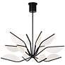 3_Visual Comfort Belterra 38" Wide Black LED Chandelier
