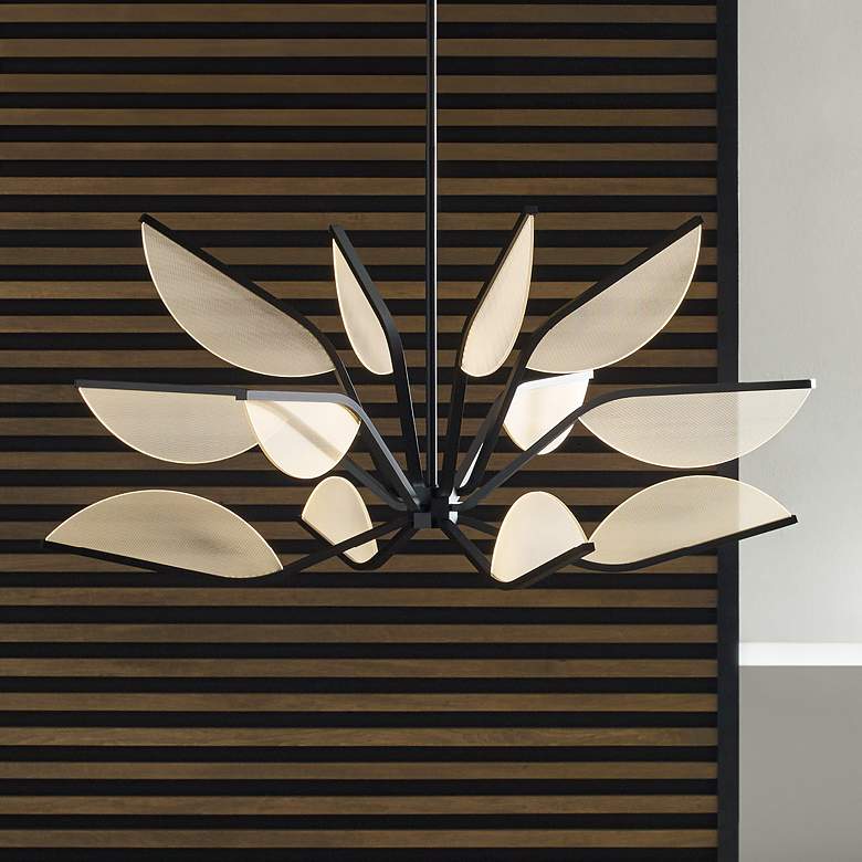 Image 2 Visual Comfort Belterra 38" Wide Black LED Chandelier