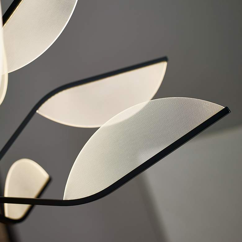 Image 6 Visual Comfort Belterra 38" Wide Black LED Chandelier more views