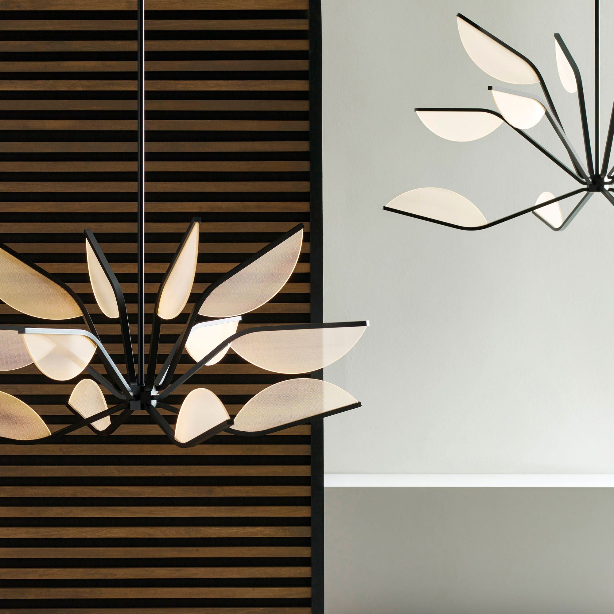 Visual Comfort Belterra 38" Wide Black LED Chandelier in scene