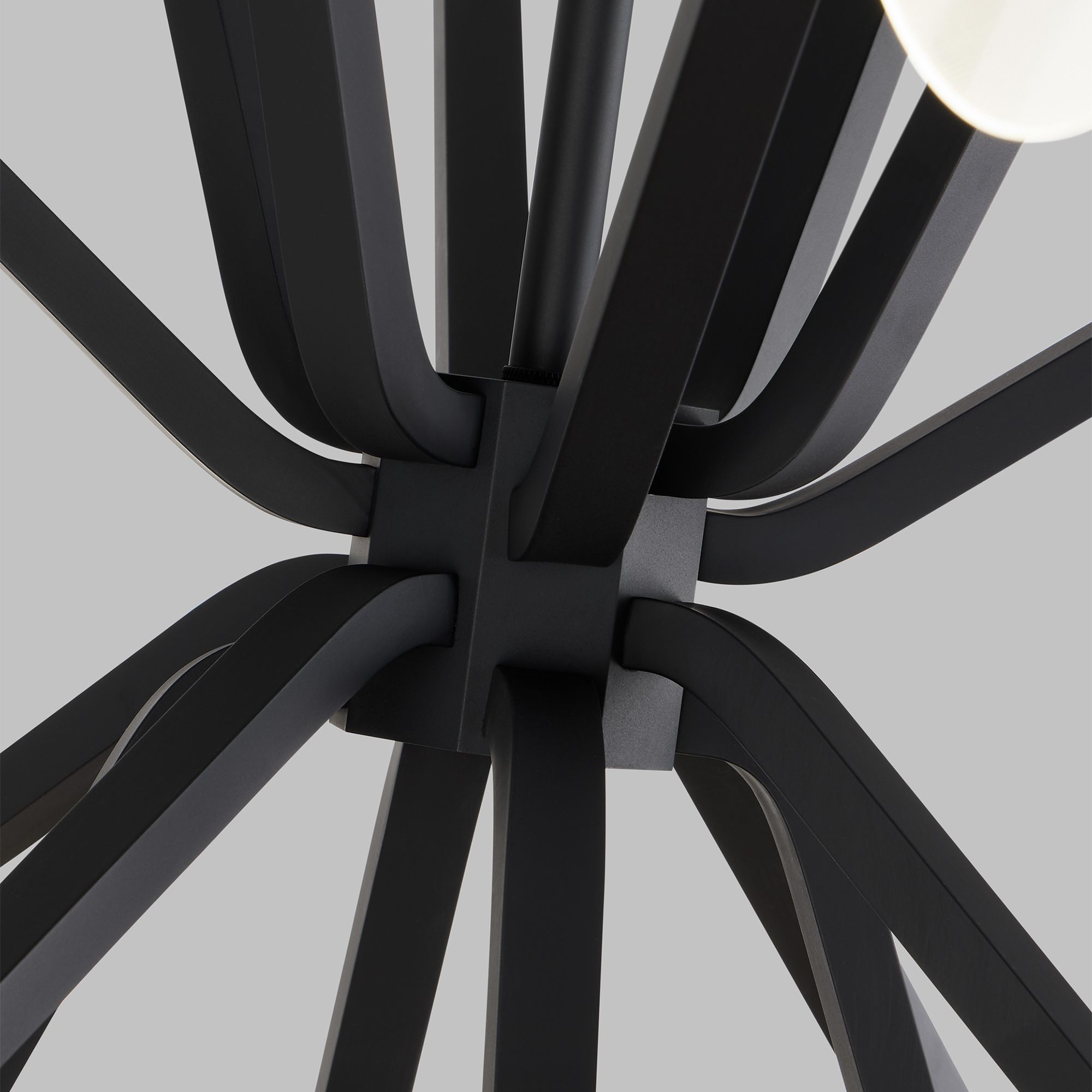 Visual Comfort Belterra 38" Wide Black LED Chandelier in scene