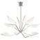 Visual Comfort Belterra 48" Polished Nickel LED Chandelier