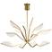 Visual Comfort Belterra 48"W Natural Brass LED Chandelier