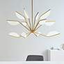 1_Visual Comfort Belterra 48"W Natural Brass LED Chandelier