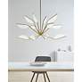 Visual Comfort Belterra 48"W Natural Brass LED Chandelier