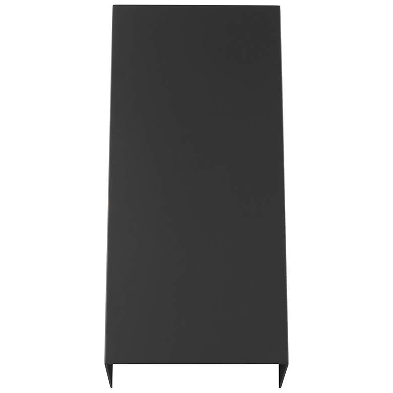 Image 3 Visual Comfort Brompton 13" High Black LED Wall Sconce more views