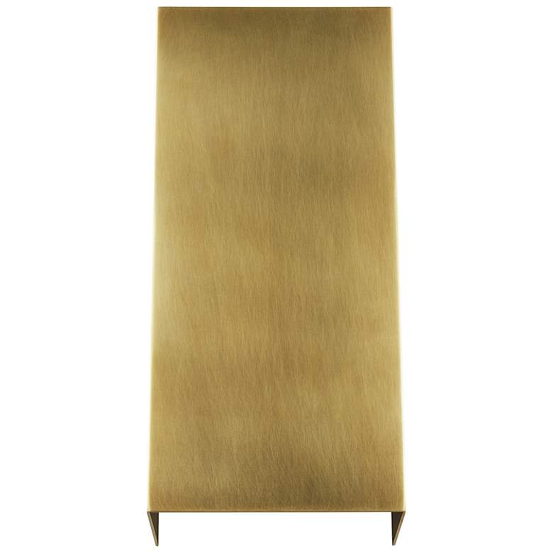 Image 3 Visual Comfort Brompton 13" High Brass LED Wall Sconce more views