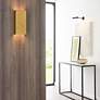 6_Visual Comfort Brompton 13" High Brass LED Wall Sconce more views