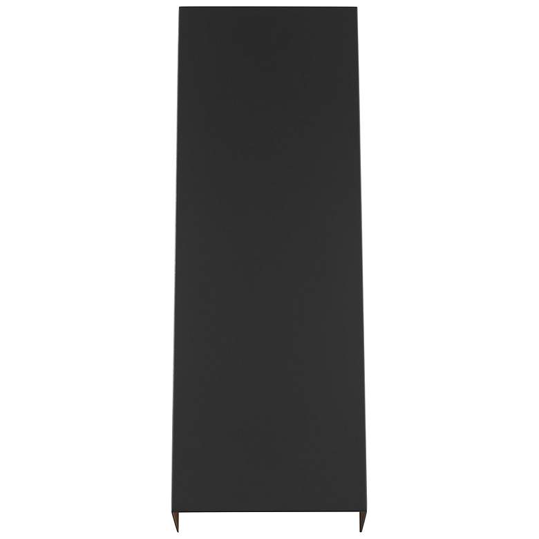 Image 1 Visual Comfort Brompton 17" High Black LED Wall Sconce