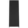 1_Visual Comfort Brompton 17" High Black LED Wall Sconce
