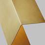 3_Visual Comfort Brompton 17" High Brass LED Wall Sconce more views