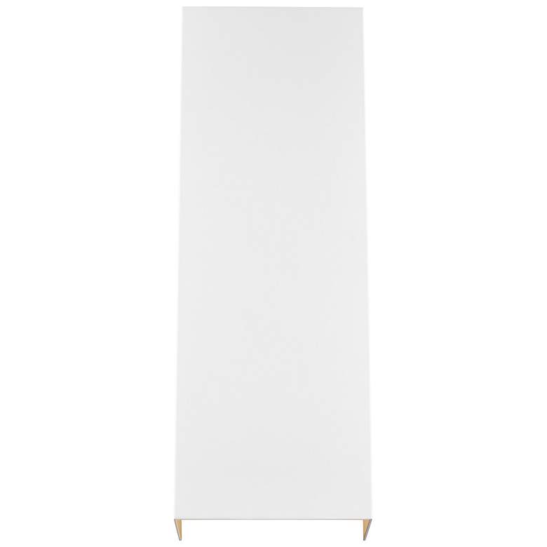 Image 2 Visual Comfort Brompton 17" High White LED Wall Sconce
