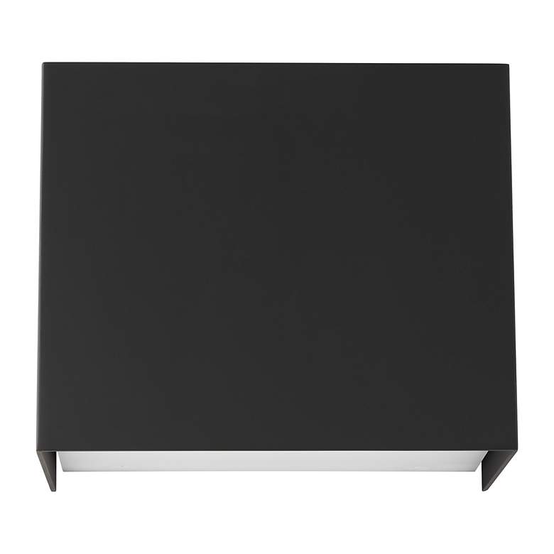 Image 2 Visual Comfort Brompton 5"H Black Up/Down Small Wall Sconce more views