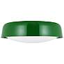 2_Visual Comfort Draper 16" Wide Green Ceiling Light more views