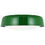 4_Visual Comfort Draper 16" Wide Green Ceiling Light more views