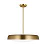 4_Visual Comfort Draper 22" Wide Burnished Brass Pendant Light more views