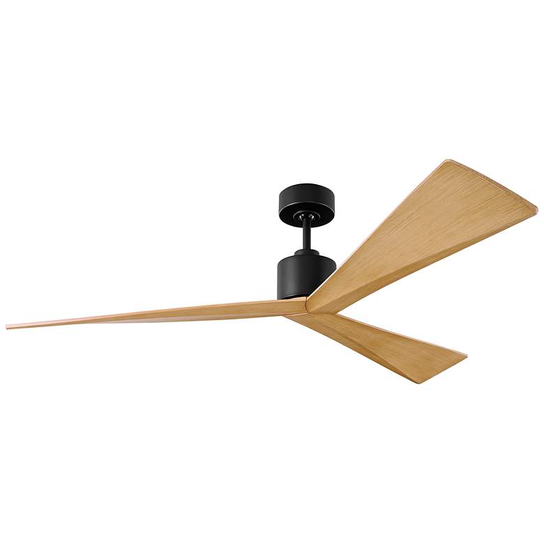 Image 2 Visual Comfort Fan Collection Adler 60 Black Fan more views