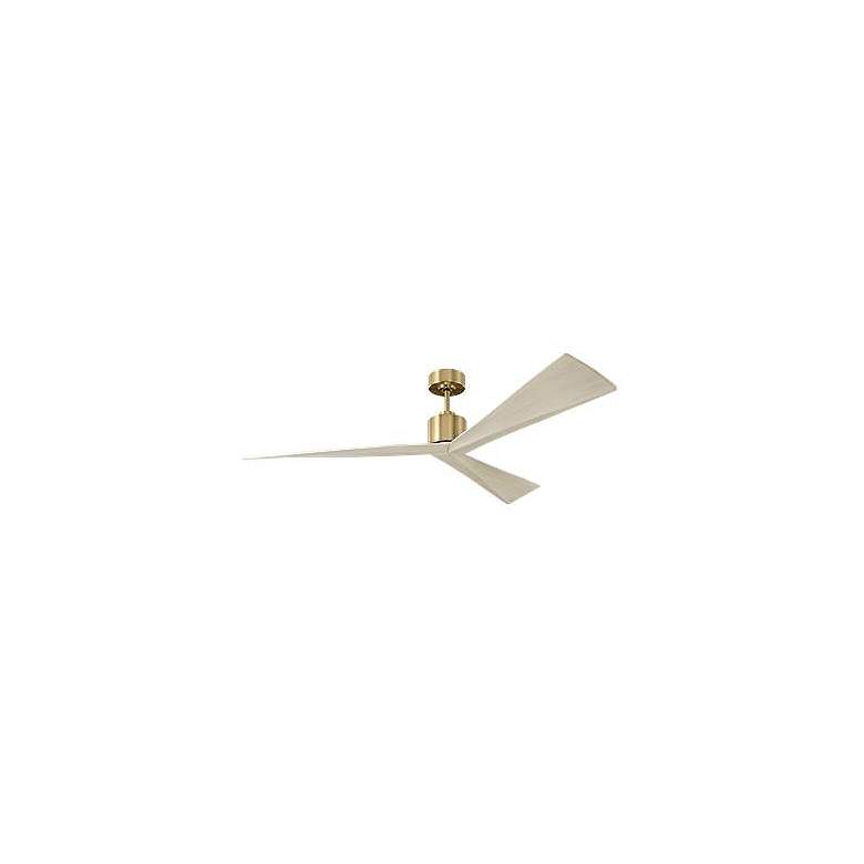 Image 3 Visual Comfort Fan Collection Adler 60 Burnished Brass Fan more views